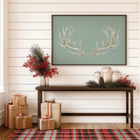 Winter Antlers Paint Sage Stories