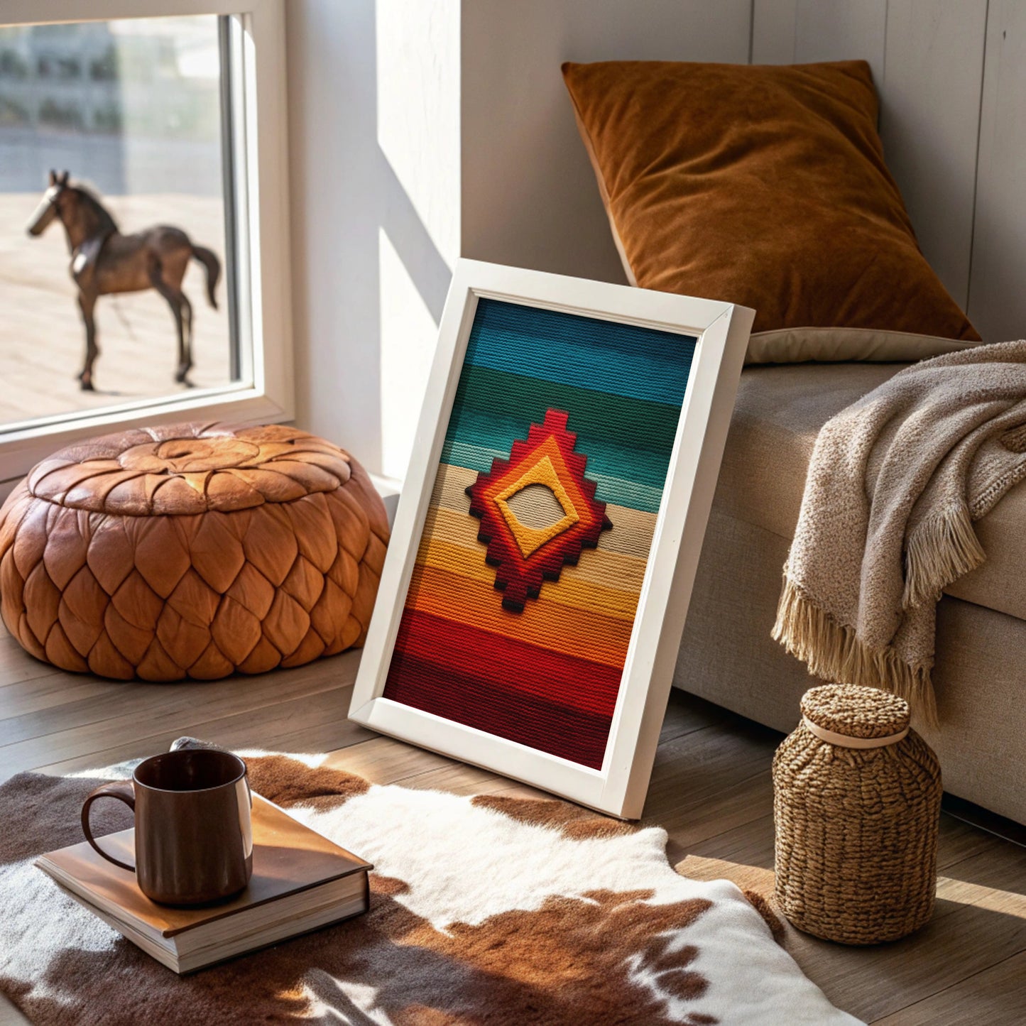 Sacred Symbols Paint Desert Horizons