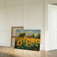 Summer Blooms Near Rustic Home