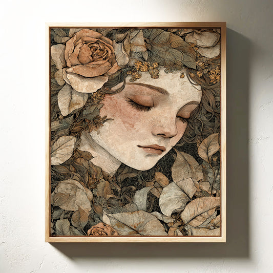 In Bloom Beneath Autumn's Gaze