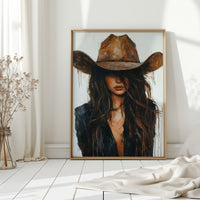 Whiskey Dust – Bold Western Cowgirl Print