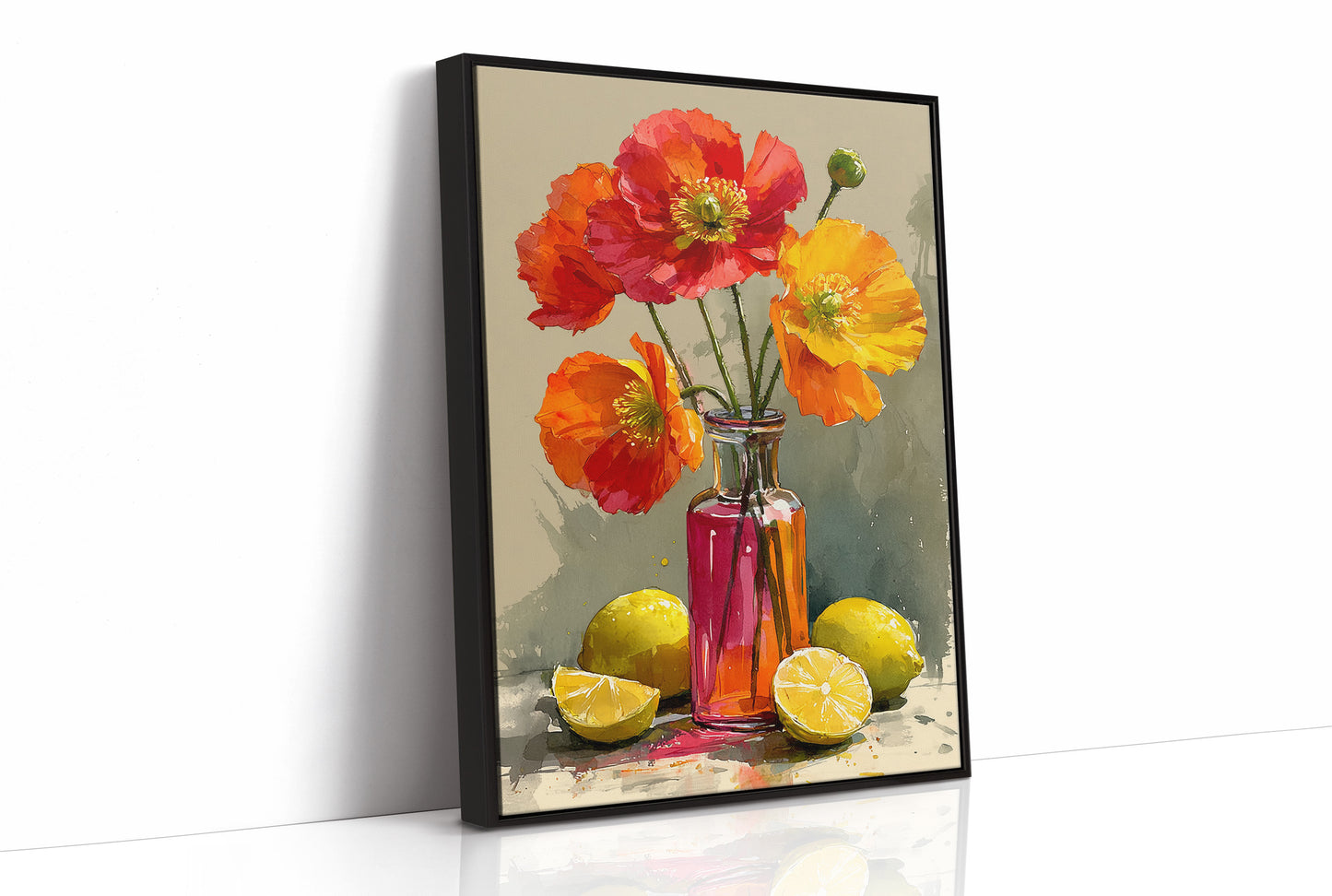 Poppies Beside the Lemons