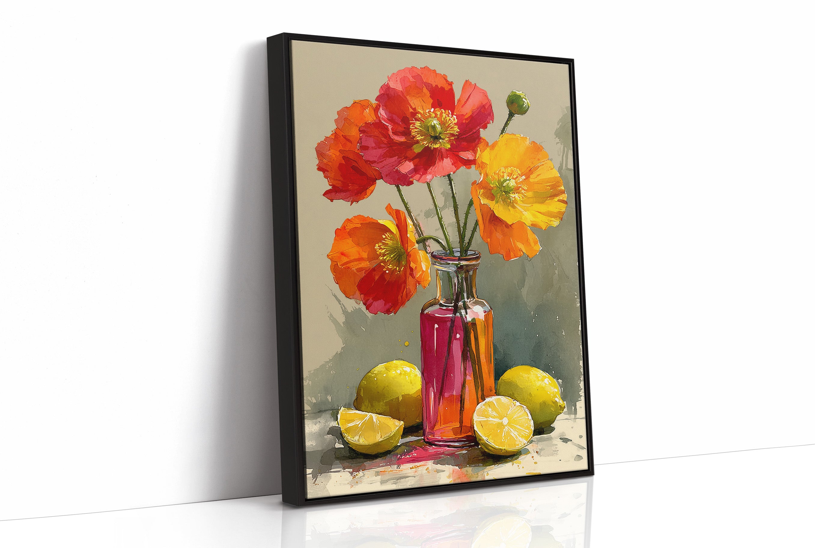 Poppies Beside the Lemons