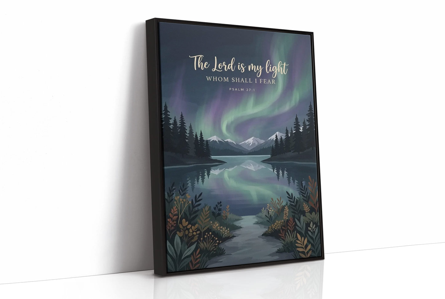 The Lord Is My Light: Northern Lights Lake