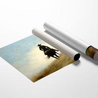 Rider Toward the Sky