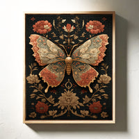 Embroidered Wings in Bloom