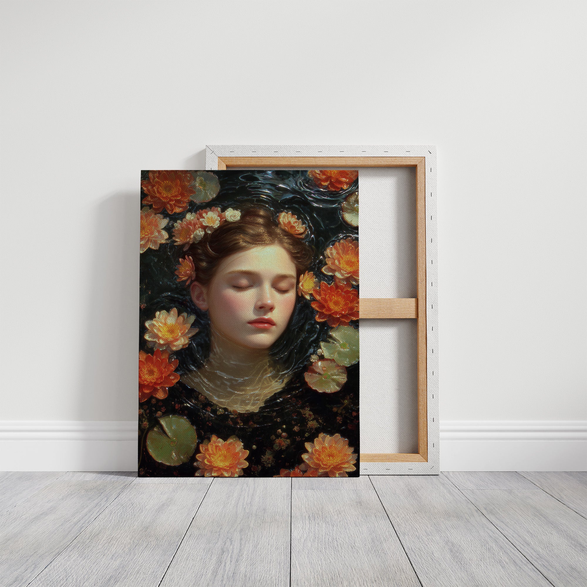 Floating Among Water Lilies