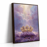 Heavenly Crown Amid Violet Skies