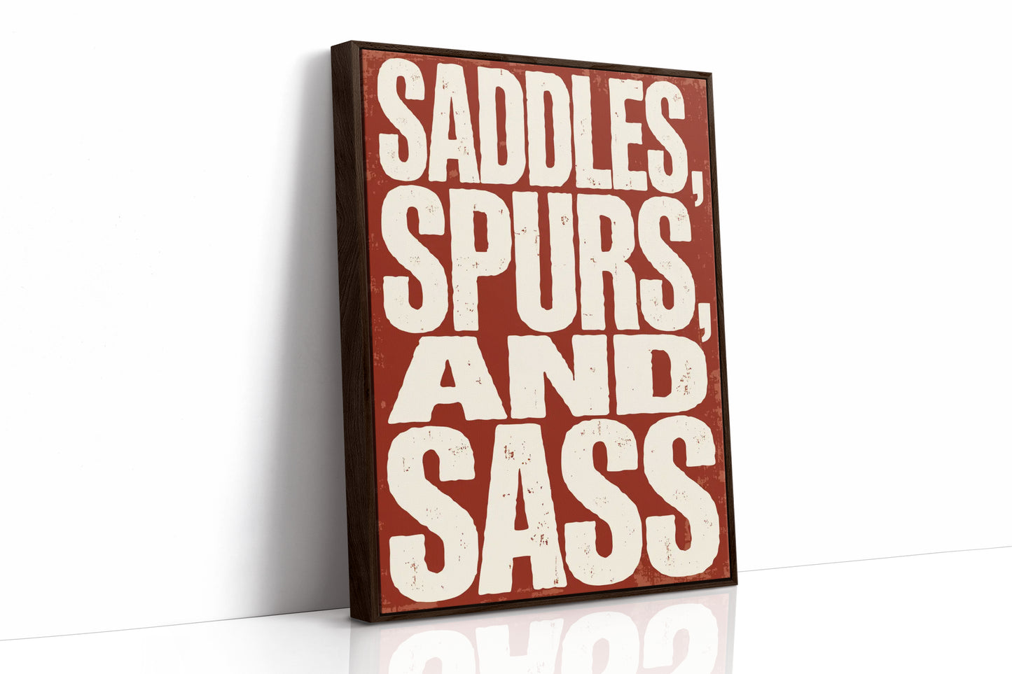 Saddles, Spurs, and Sass
