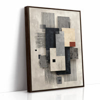 Concrete Poetry In Geometric Balance