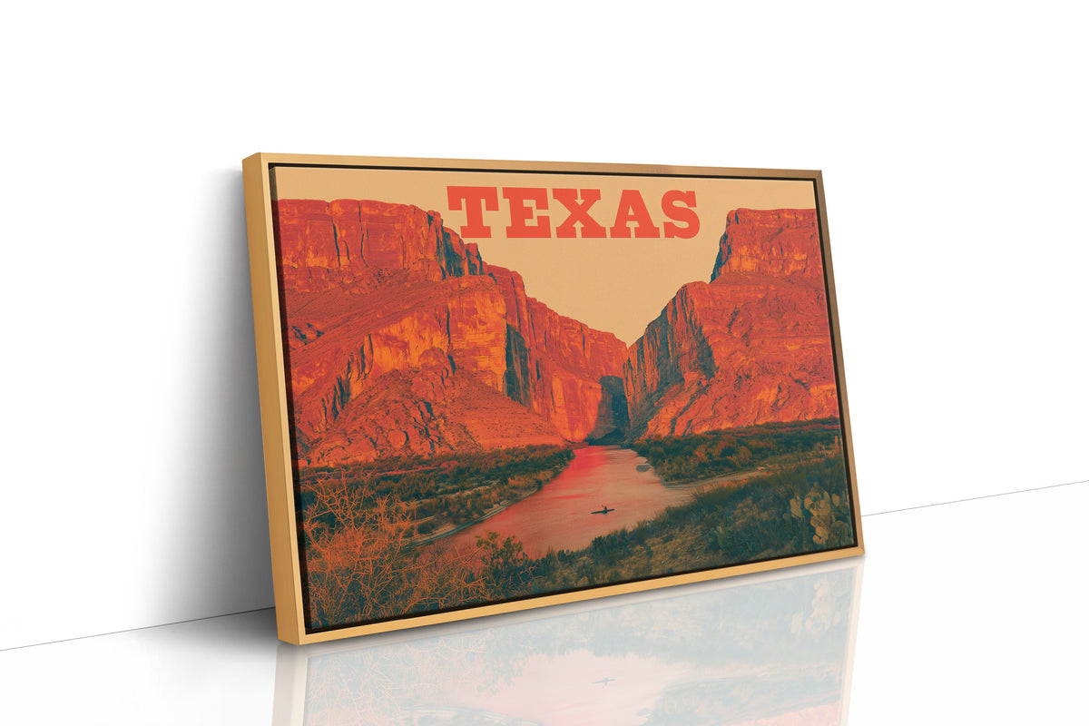 Texas Santa Elena Canyon Glow