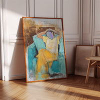 Sunlit Moments In Turquoise Room