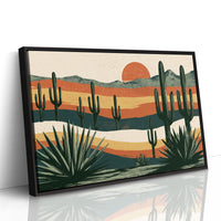 Striped Sunset Cactus Grove