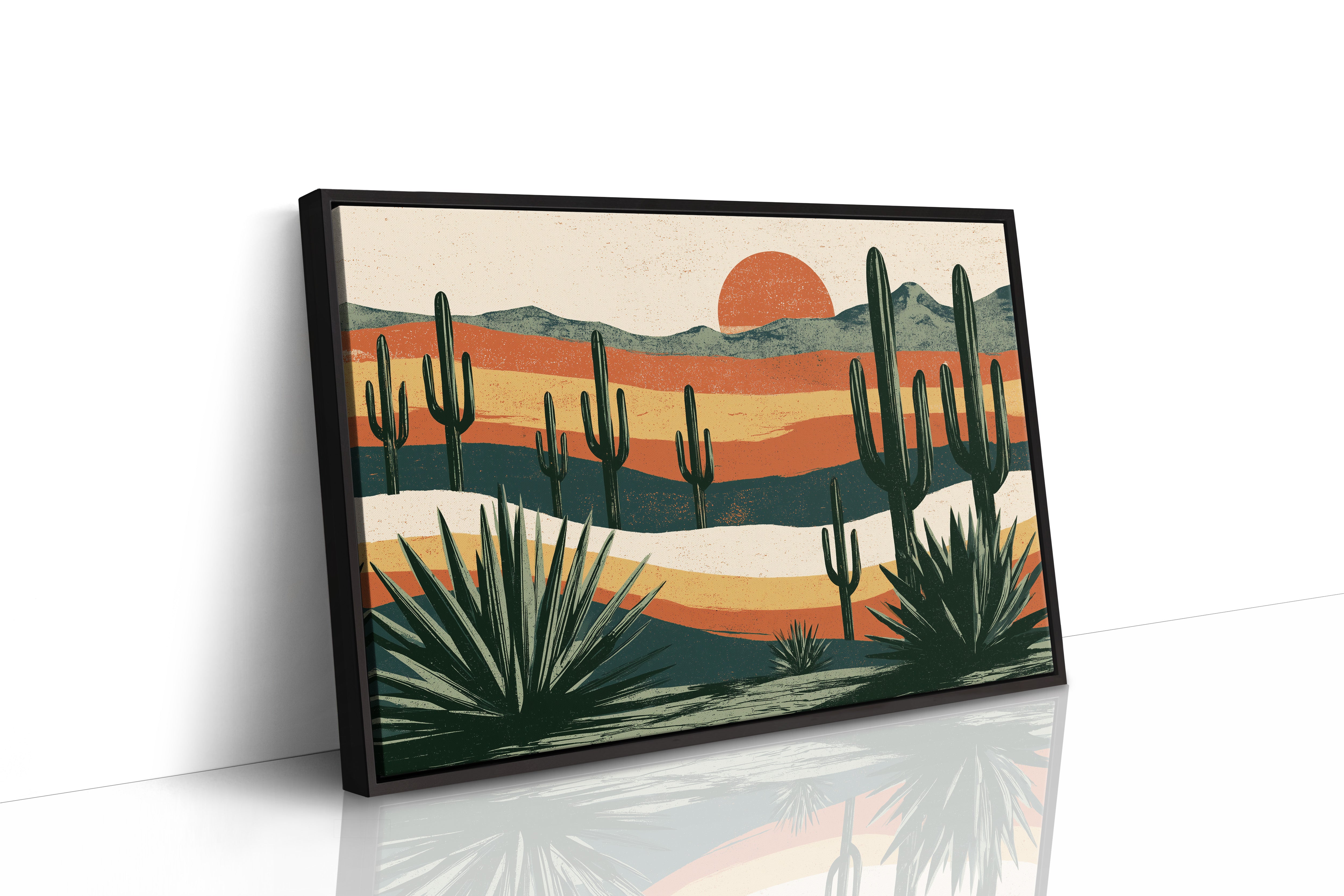 Striped Sunset Cactus Grove