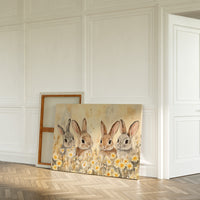 Cottontails Share Summer Daisy Tales