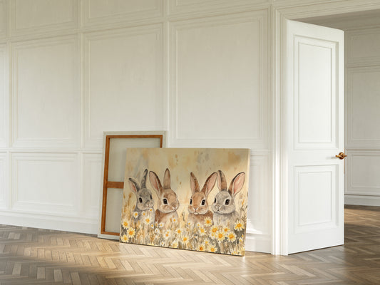 Cottontails Share Summer Daisy Tales