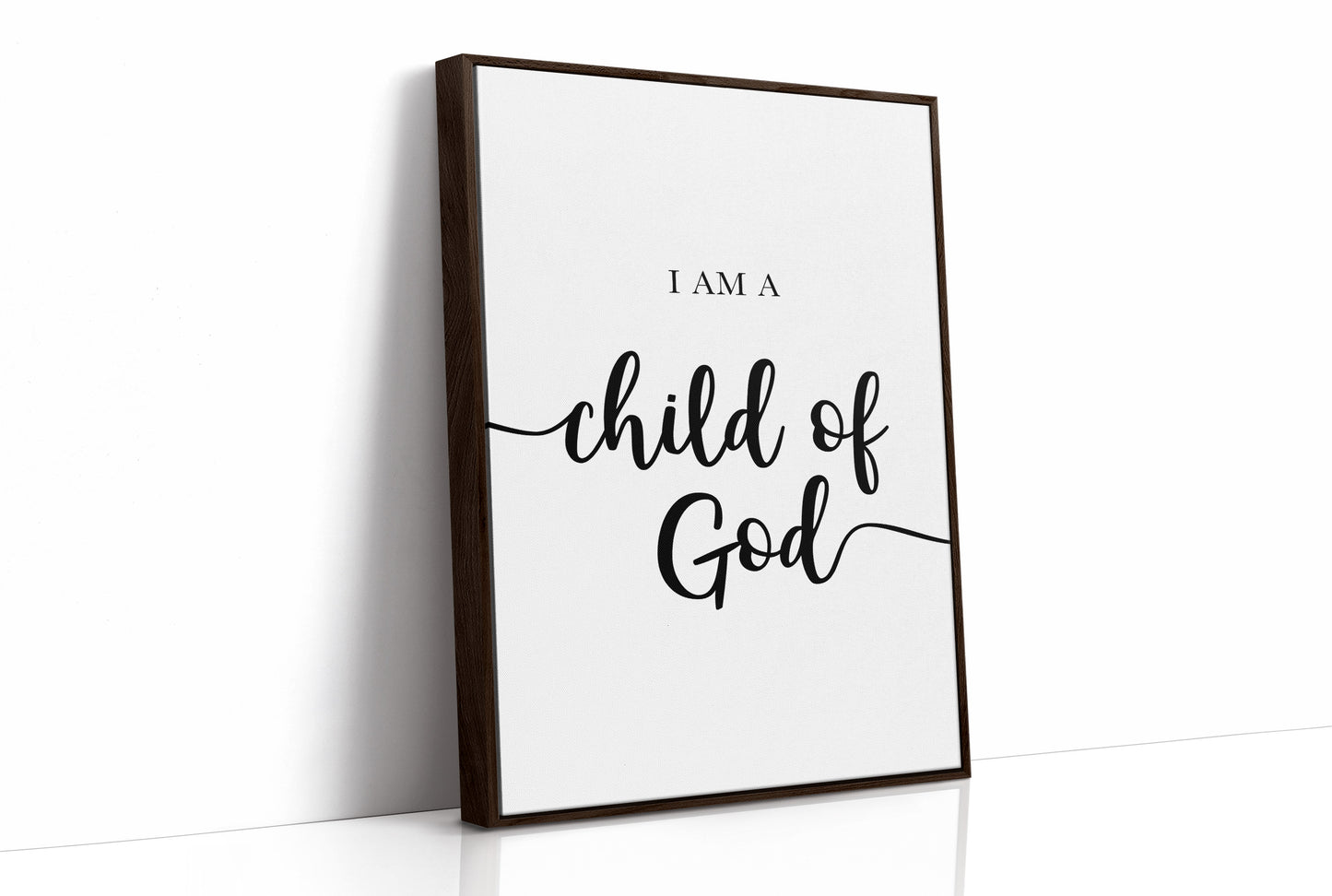 Divine Identity Embraced in Typography