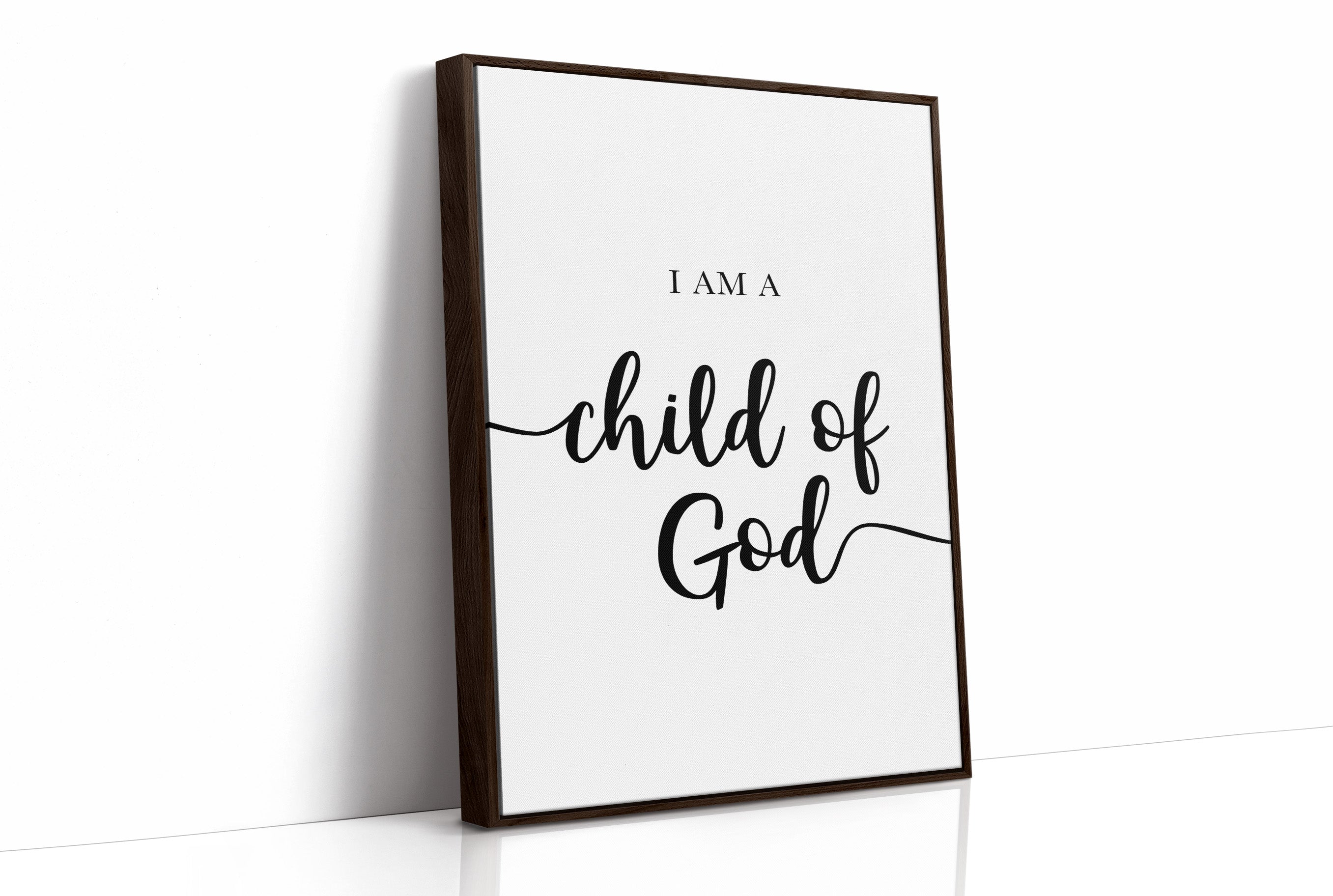 Divine Identity Embraced in Typography