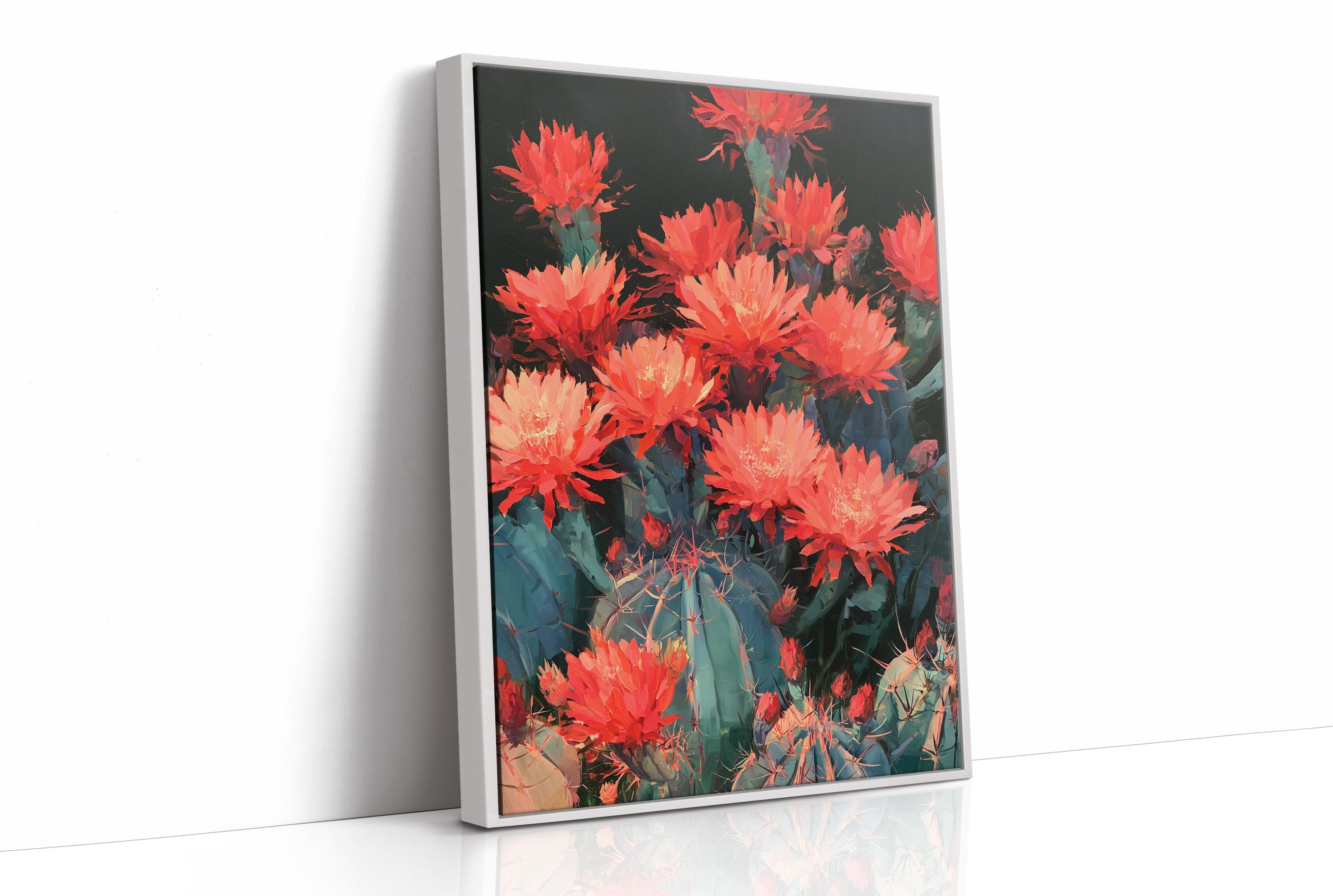 Cactus in Fire Bloom