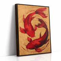 Crimson Koi Dance Ancient Tales