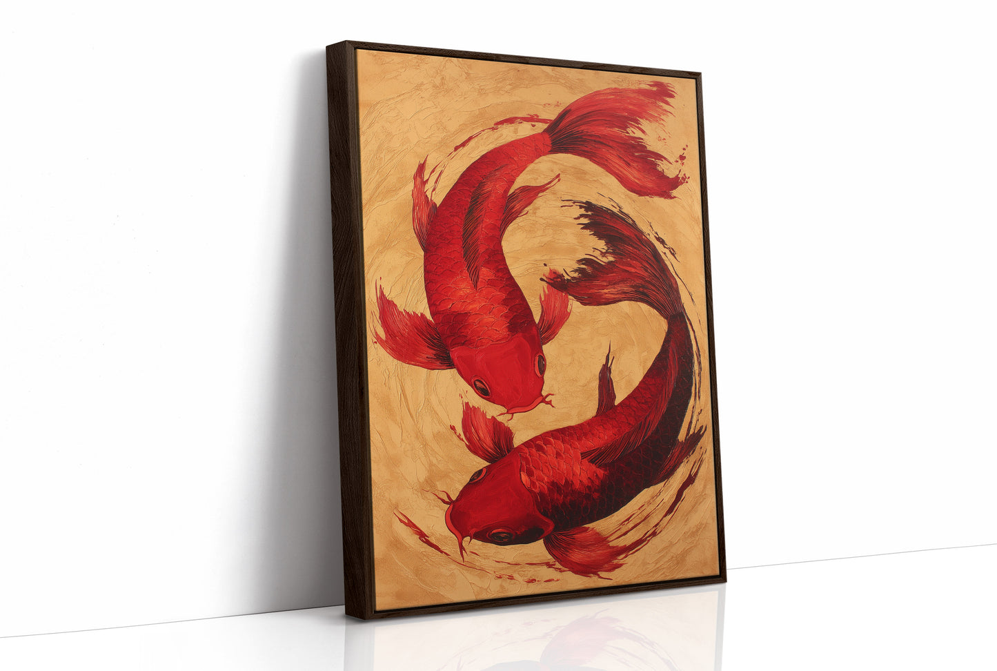 Crimson Koi Dance Ancient Tales