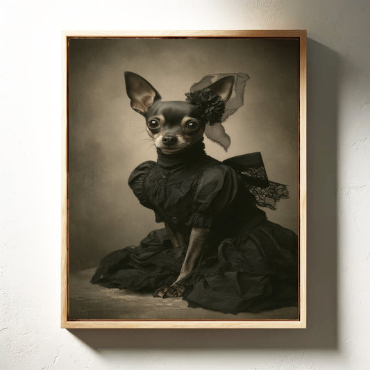 Lady of the Regal Chihuahua
