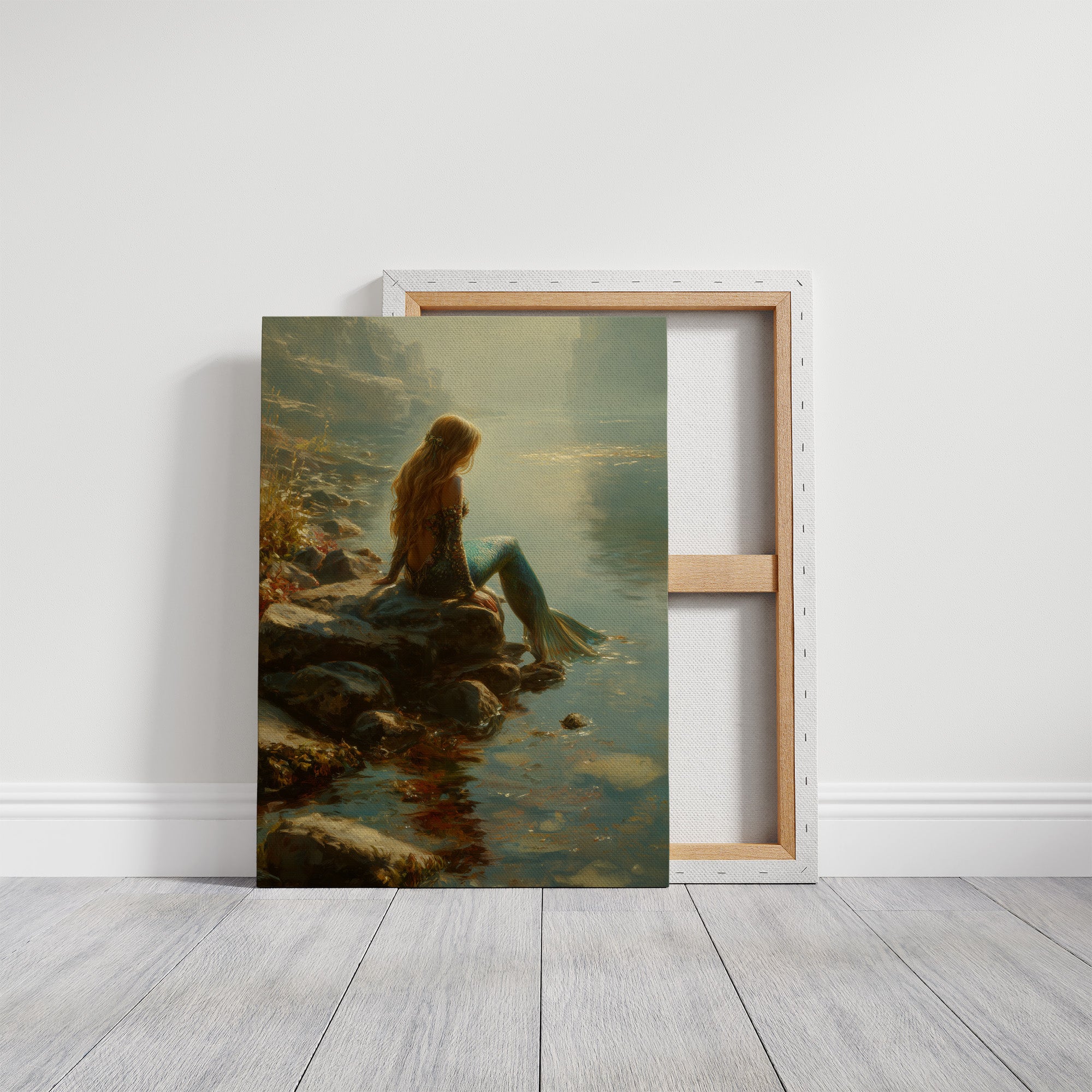 Shoreline Secrets At Golden Hour