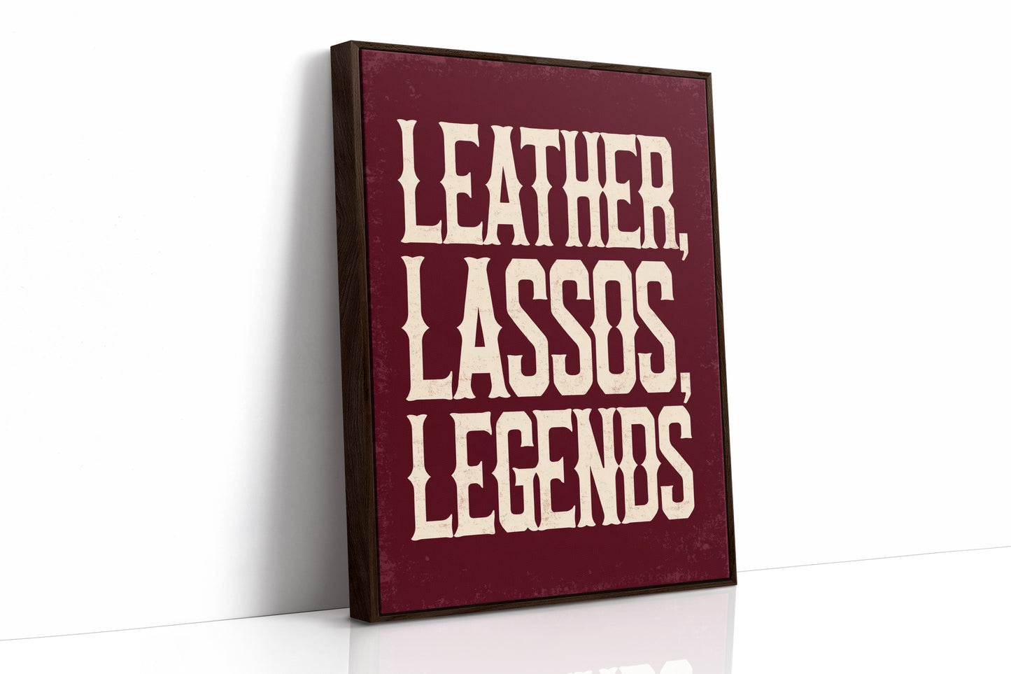 Leather, Lassos, Legends