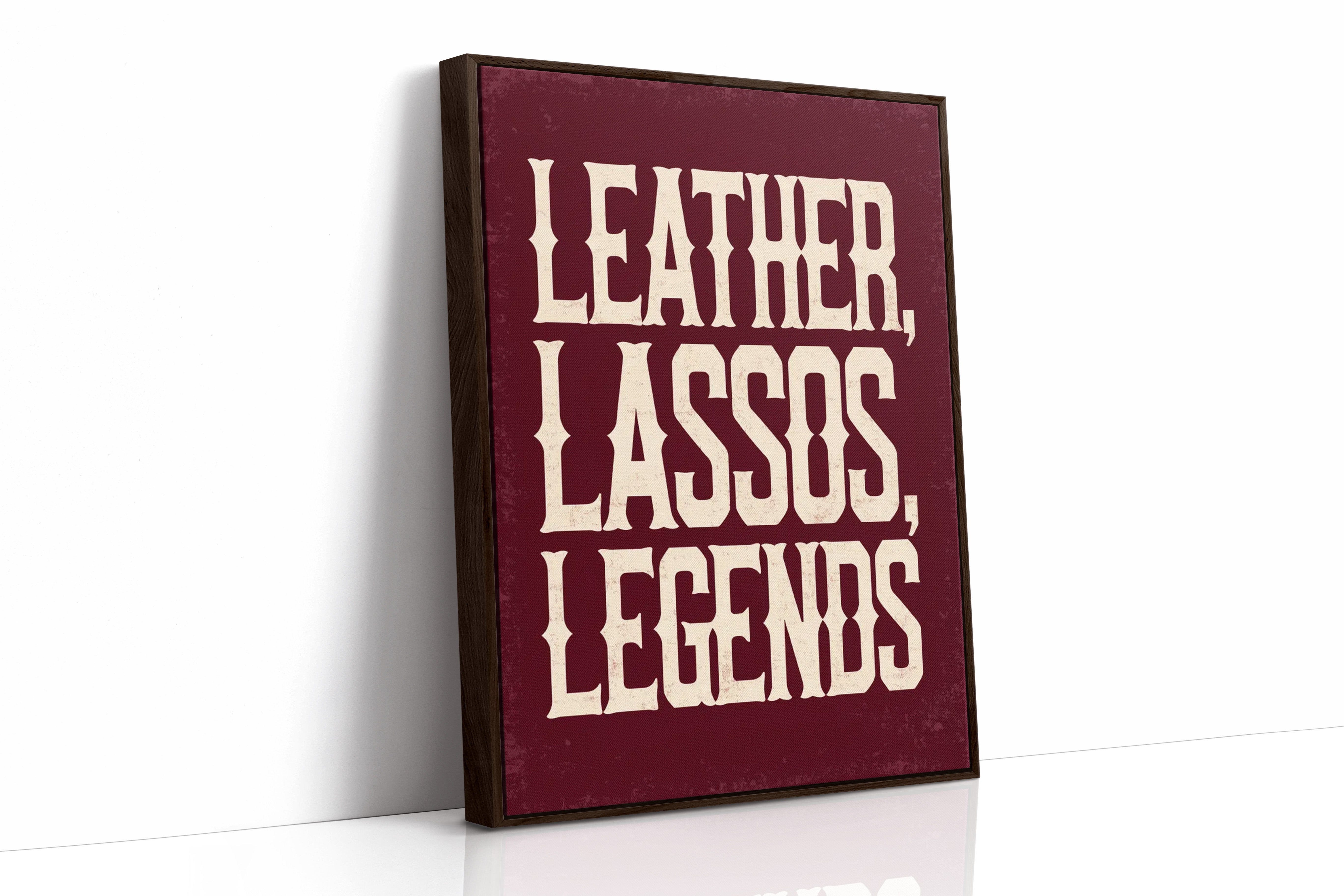 Leather, Lassos, Legends