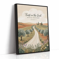 Trust in the Lord: Tuscan Olive Grove Villa