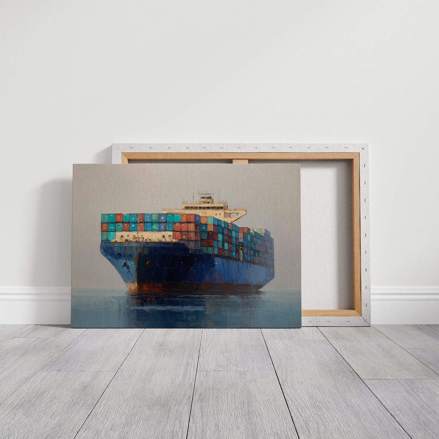 Cargo Giants Cross Quiet Waters