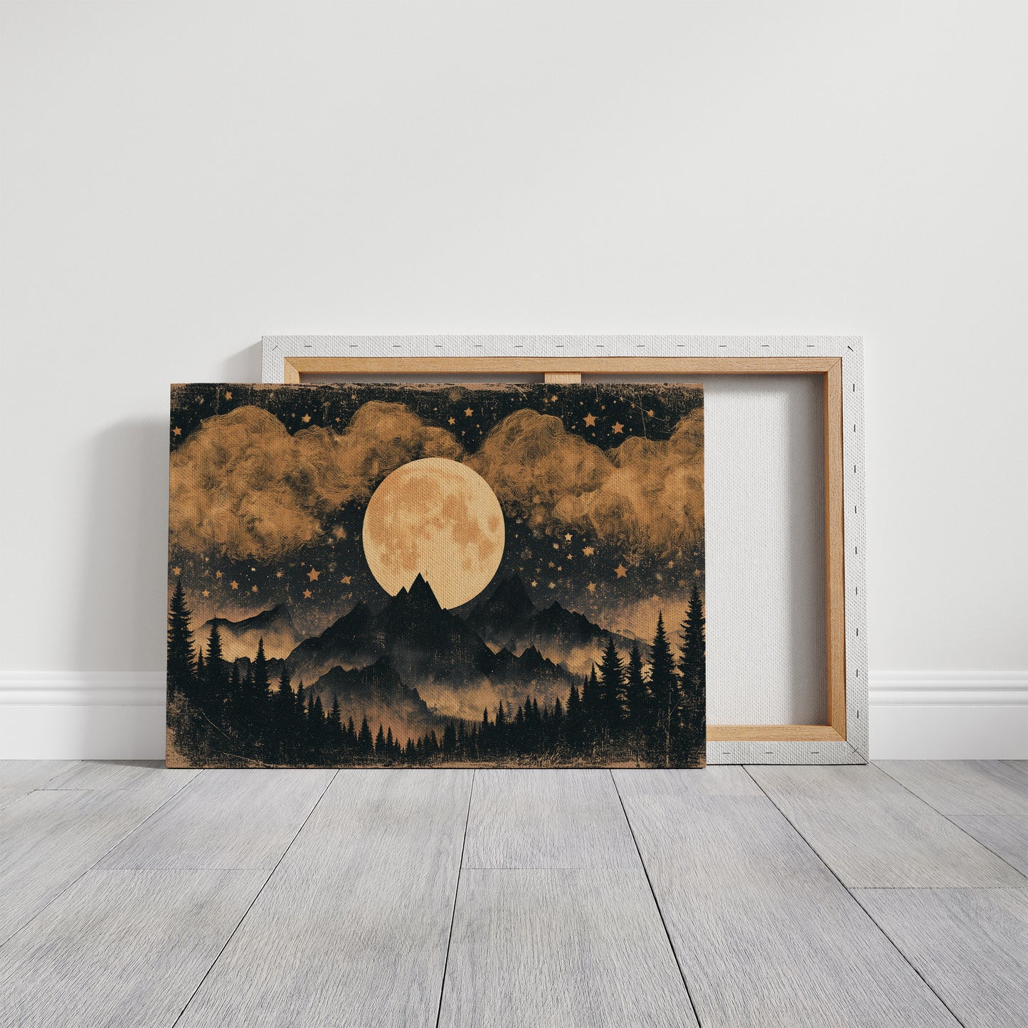 Gold Light Over Sleeping Mountains