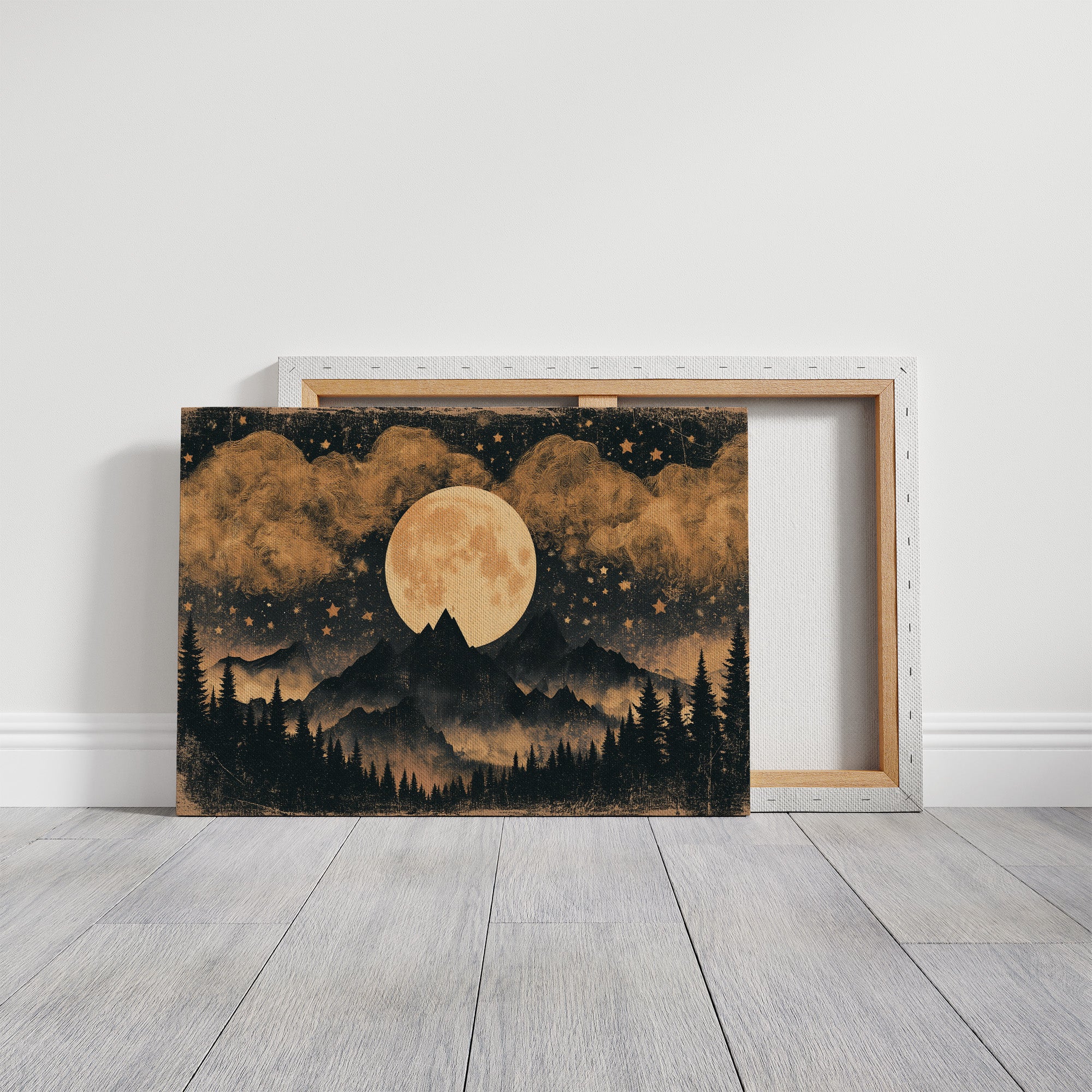 Gold Light Over Sleeping Mountains