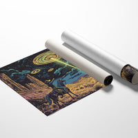 The Arrival Over Monument Valley