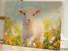 Spring Lamb Among Golden Meadows