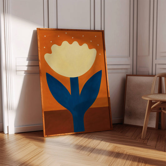 Moonlit Tulip Reaches For Stars
