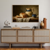 Harvest's Bounty on Rustic Table