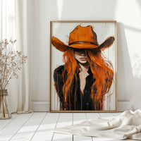 Copper Dust – Western Cowgirl Portrait