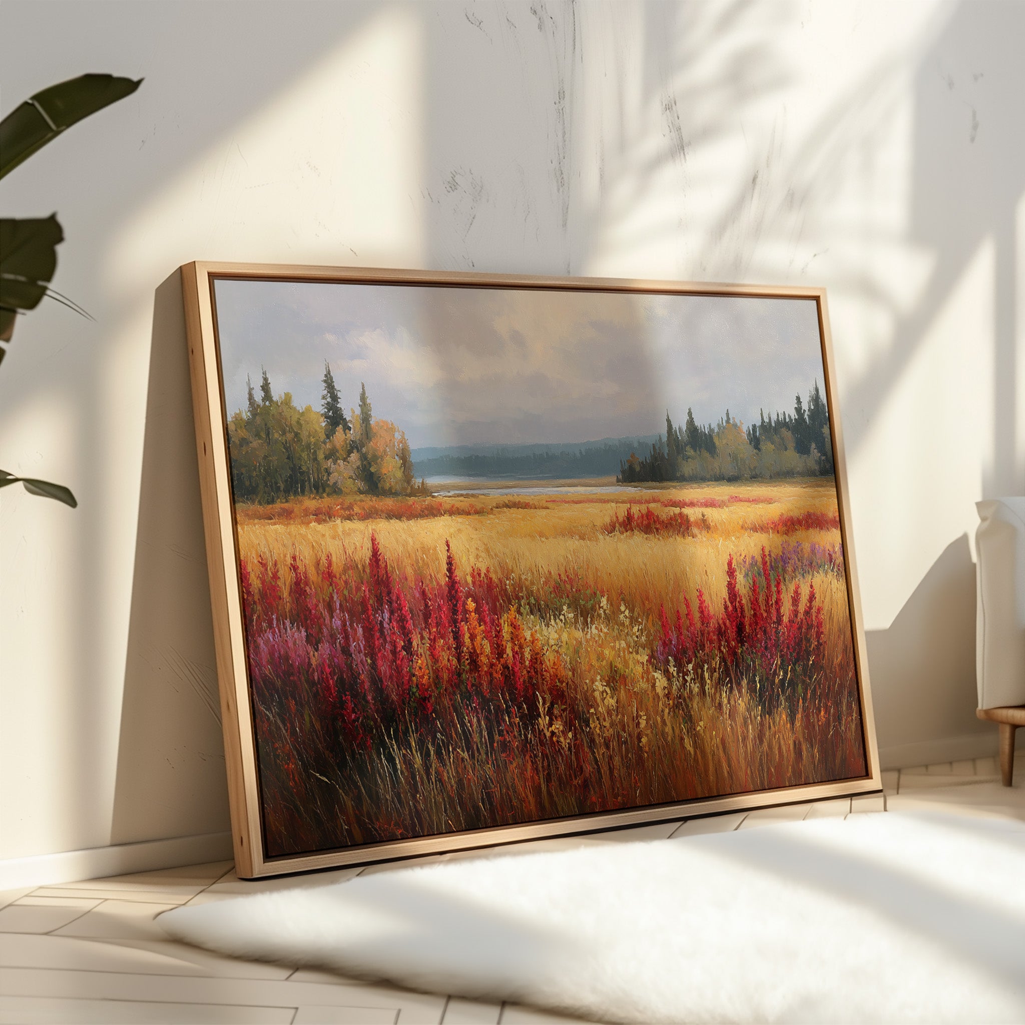 Crimson Meadows Paint October's Song