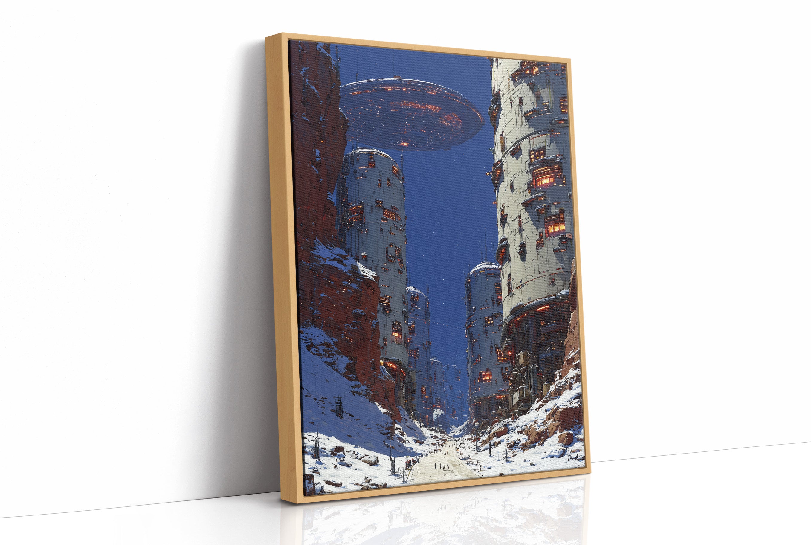 Winter on an Unmapped World