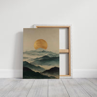 Misty Peaks Chase Golden Dawn