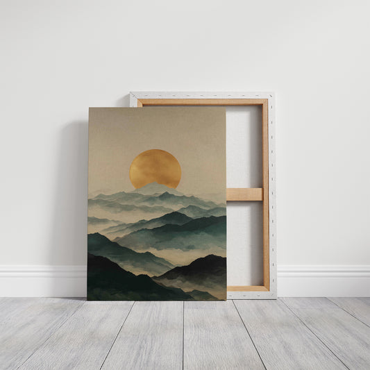 Misty Peaks Chase Golden Dawn