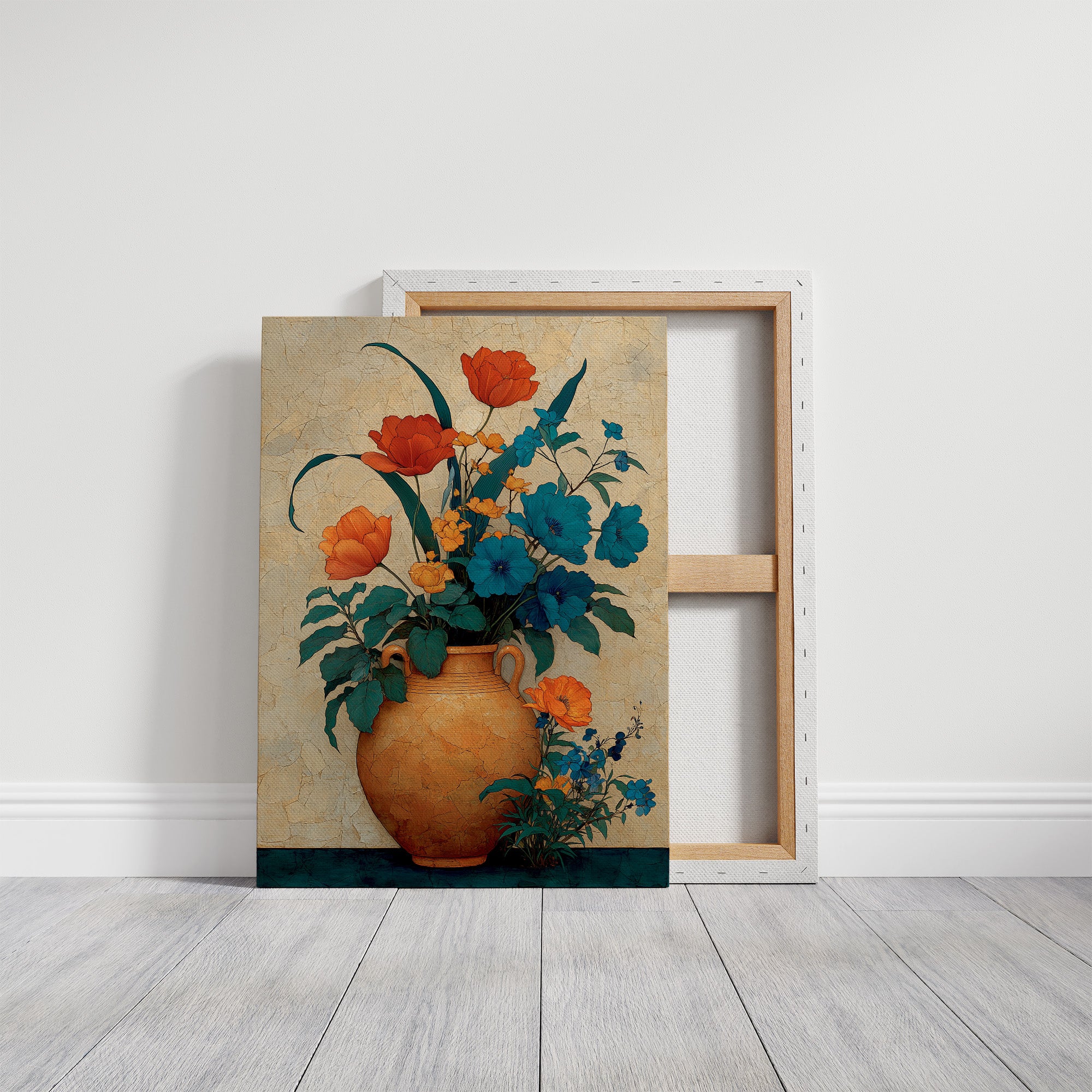 Terracotta Tales In Teal And Orange