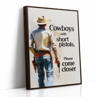 Giddy Up Partner Cowboy Print