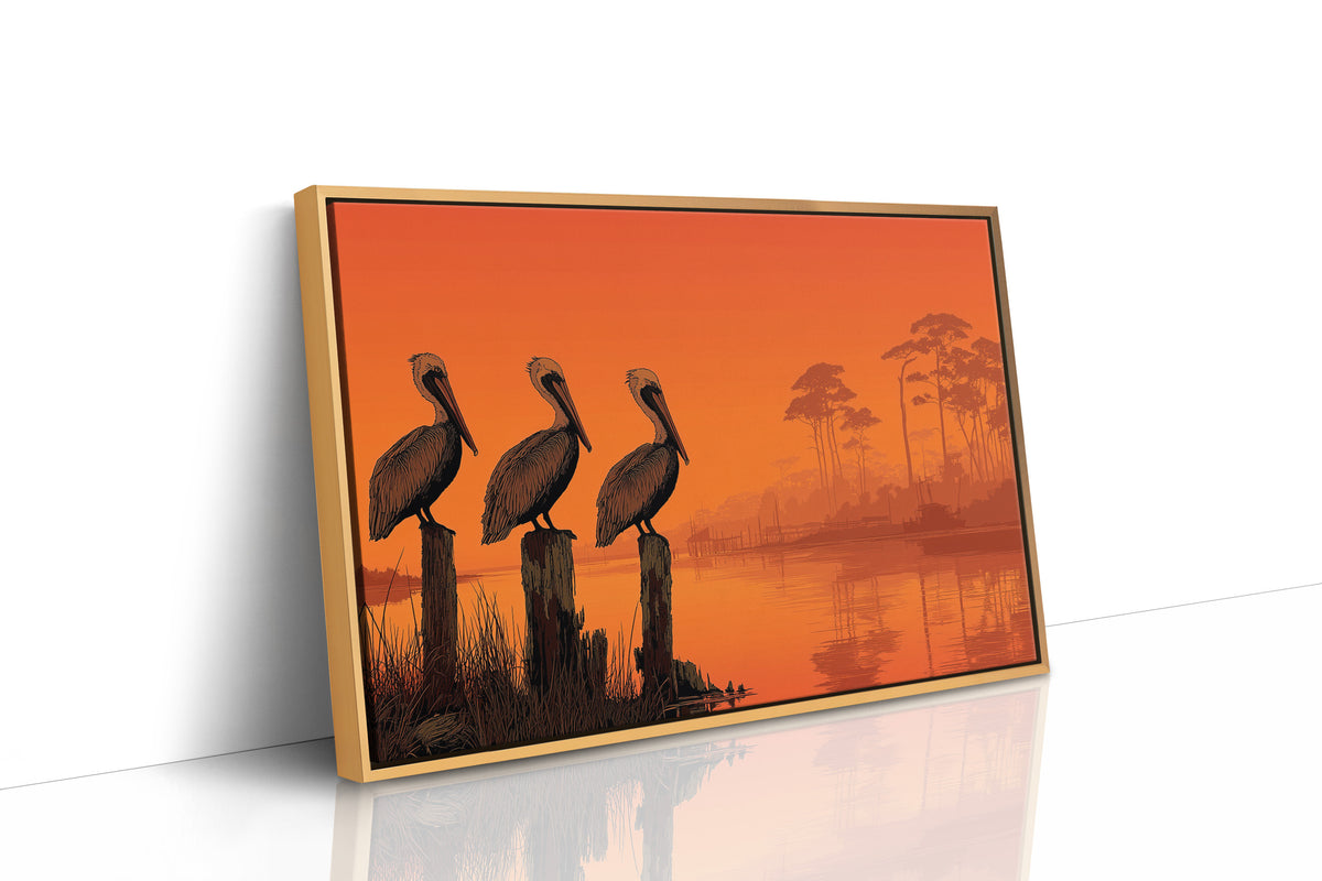 Three Pelicans, Zero Fish Caught
