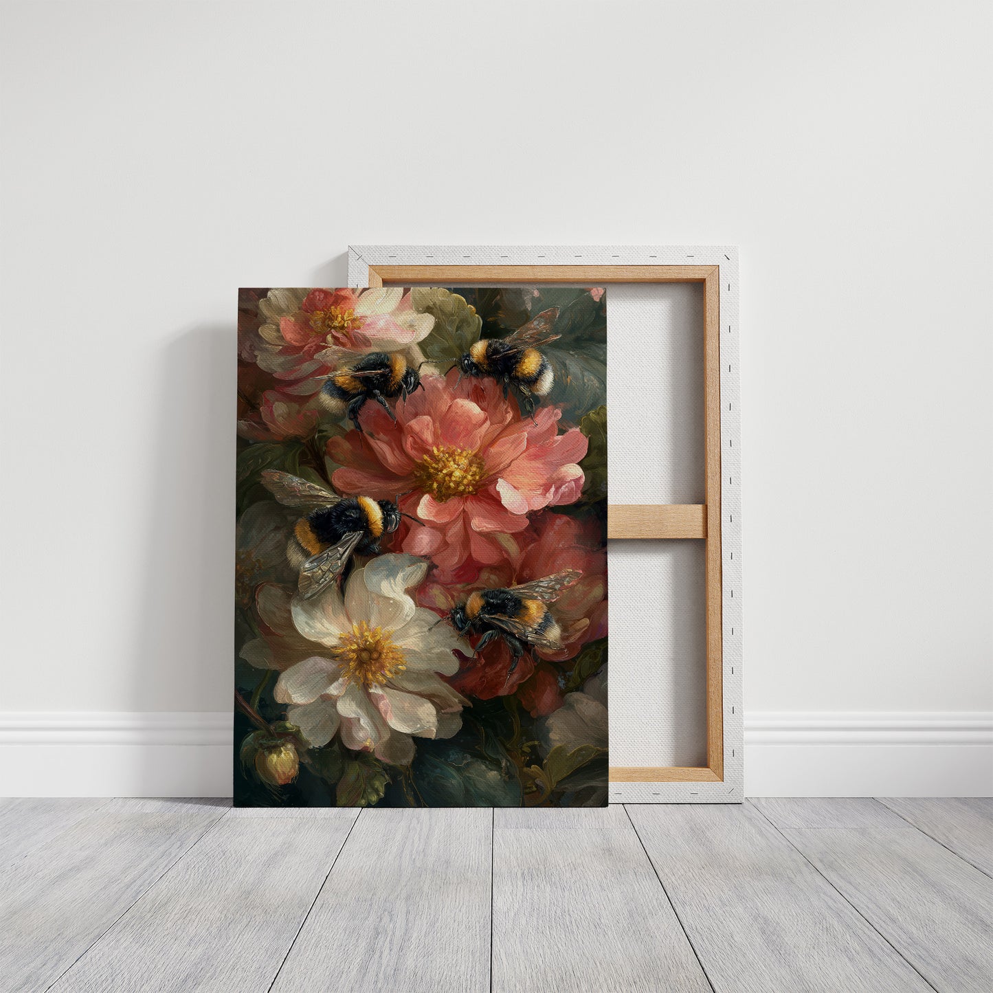 Peonies Hum With Golden Wings