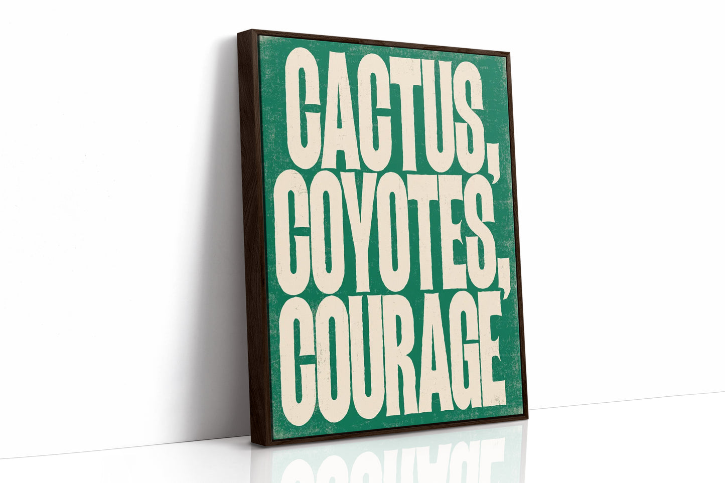 Cactus, Coyotes, Courage