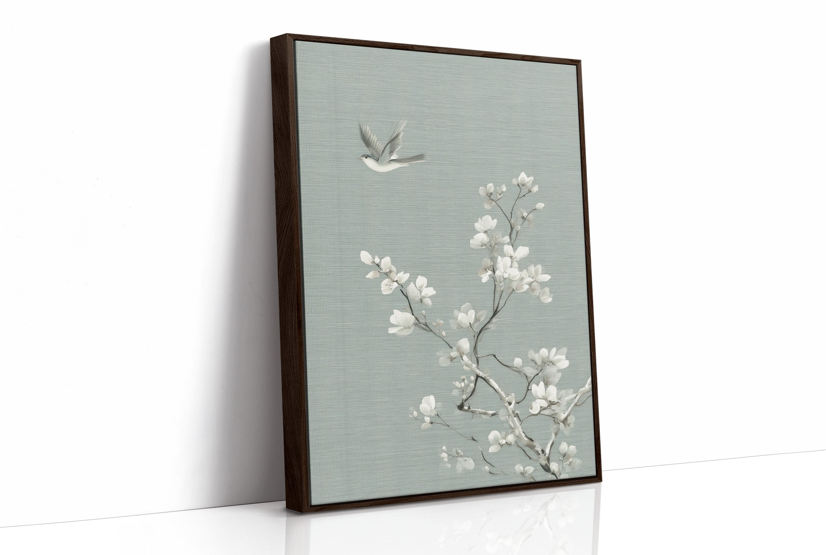 Soft Blossoms On Morning Linen