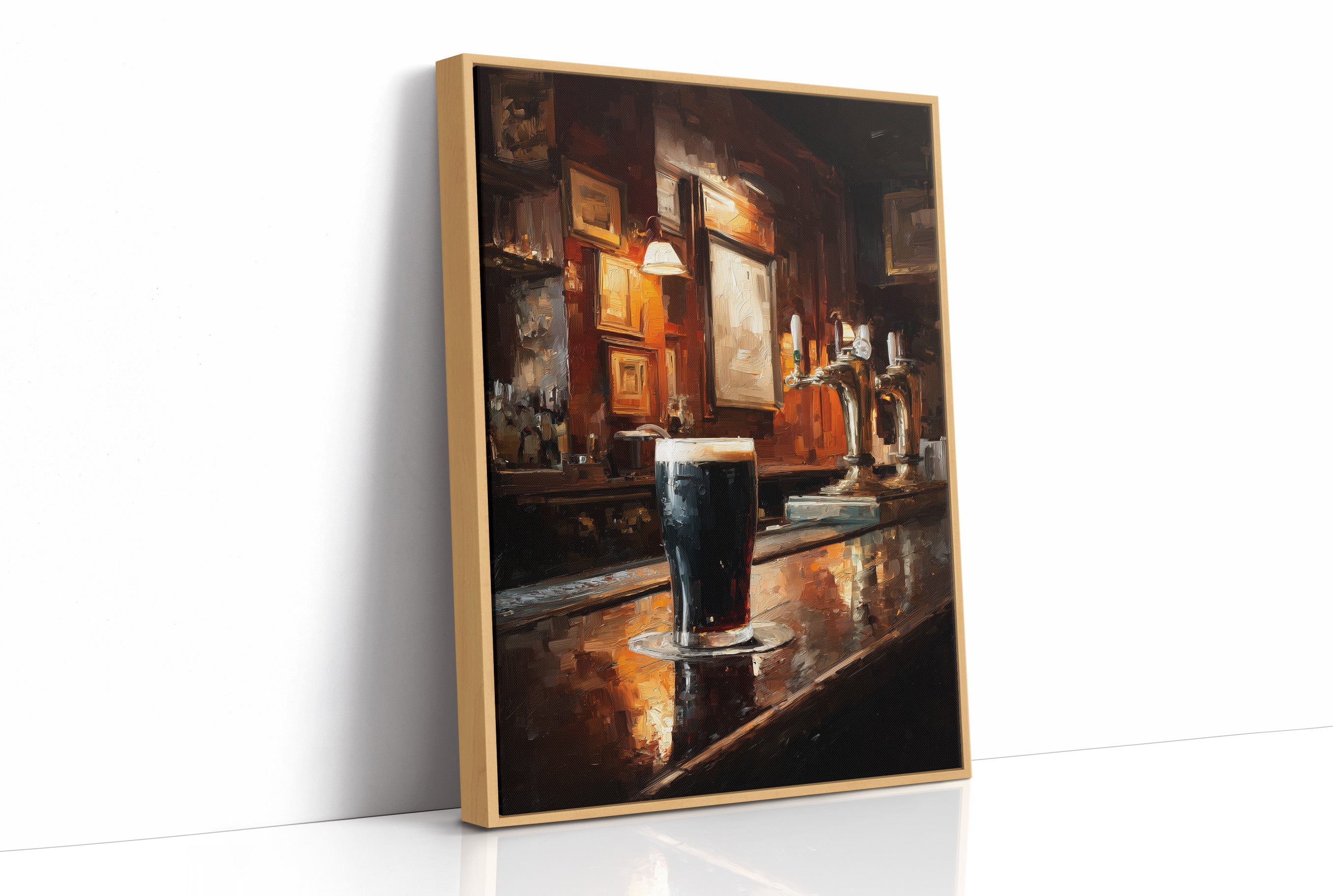 Pint in Golden Light