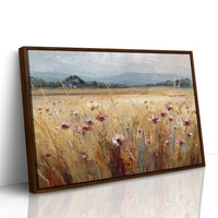 Wild Cosmos Dance Through Golden Fields